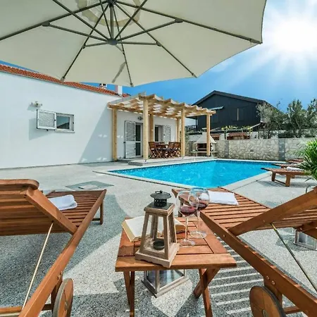 With Pool Near Beautiful Sandy - By Traveler Tourist Agency Krk - Id 2506 *