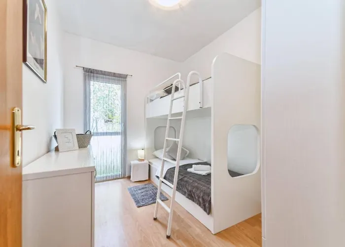 Villa With Pool Near Beautiful Sandy - By Traveler Tourist Agency Krk - Id 2506 *