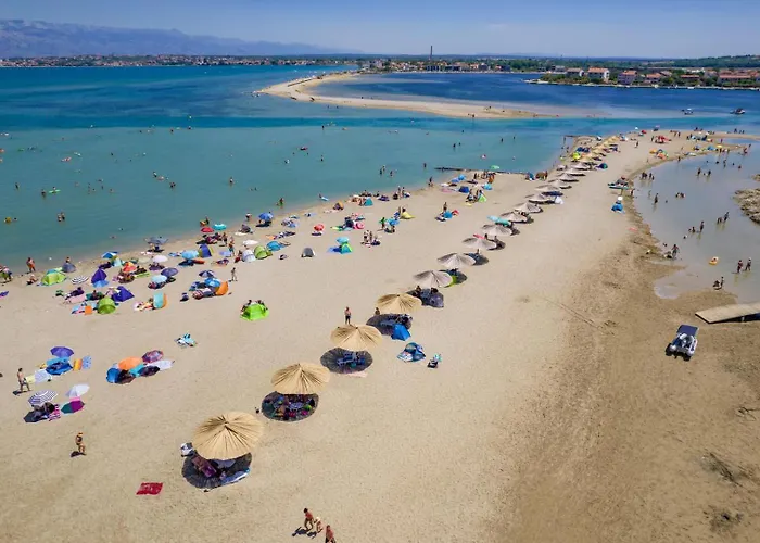 With Pool Near Beautiful Sandy - By Traveler Tourist Agency Krk - Id 2506