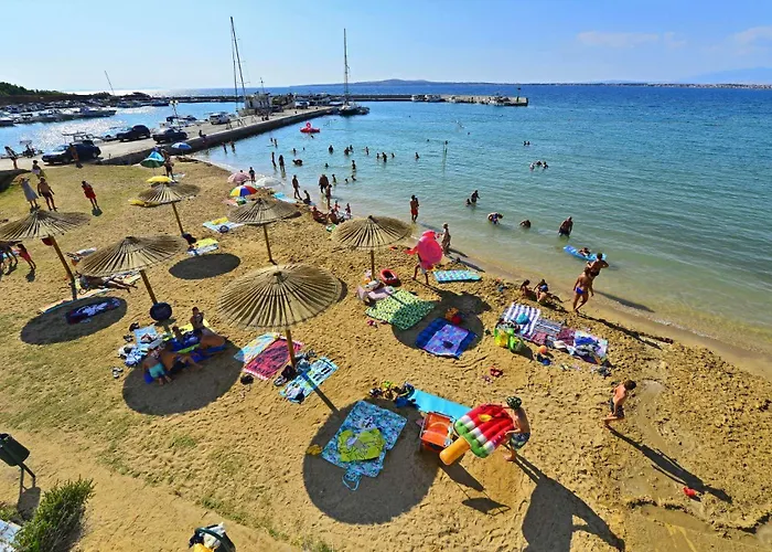 Villa With Pool Near Beautiful Sandy - By Traveler Tourist Agency Krk - Id 2506 Privlaka